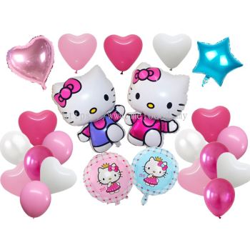 Hello Kitty Balloon Set Package (not include latex balloon)