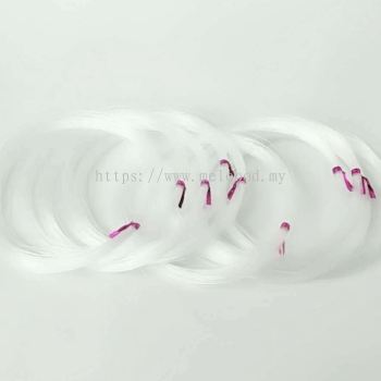 1 roll Crystal Nylon Thread Transparent Non-elastic Fishing Line Wire Beading Cord For DIY