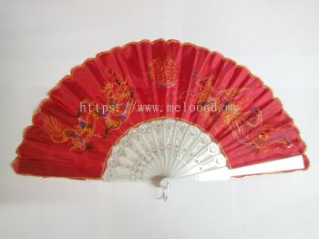 Wedding Dragon Phoenix Fan - 2074