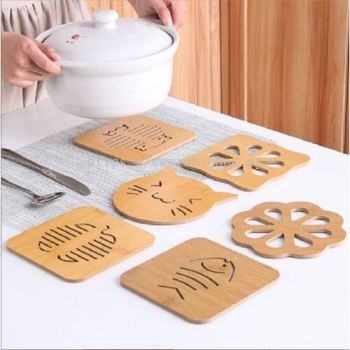 Kitchen Cup/ Dish Coaster Thickened anti-scalding heat insulation pad placemat non-slip pot plate pad