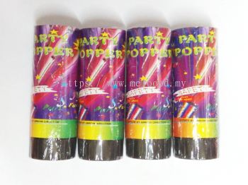 4pcs Party Popper Twist 11cm