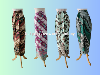 BATIK WRAPPED  SKIRT