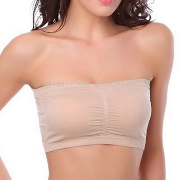 Strapless Tube Top Padded Bralette Tube Top Bra