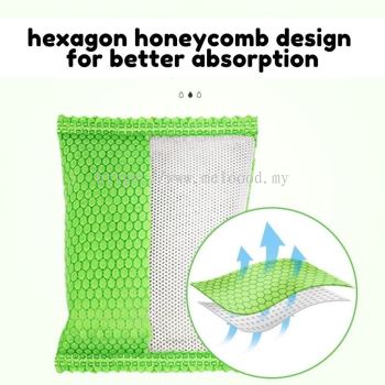 Dehumidifier Bag Moisture Absorber Mildew Drying Agent Deodorizing Desiccant Penyerap Lembapan 1pcs