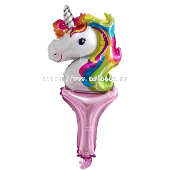 Unicorn Horse - cane 55X25cm