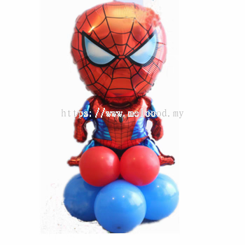 superhero balloons set