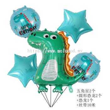 dinosaur balloons set