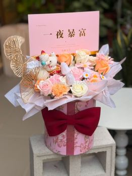 Grand opening flower box