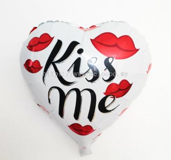 Foil 18" Kiss Me