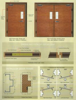 10. One Hour Fire Resistant Door