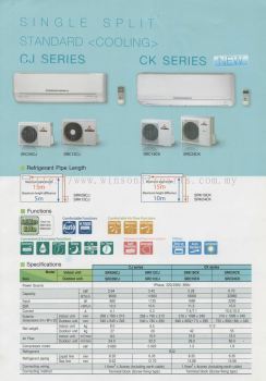 Single Split Standard (Cooling)