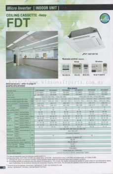 Micro Inverter - Ceiling Cassette 4 Way FDT