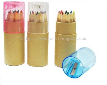 ECO Color Pencil Set with Sharpener (EF49)