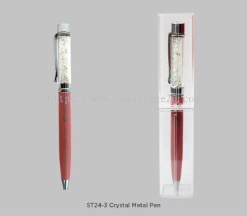 ST24-3 Crystal Metal Pen