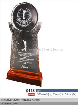 Crystal Plaque / Awards (CT56)