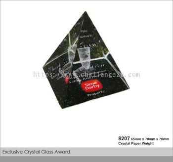 Crystal Paper Weight (CT11)