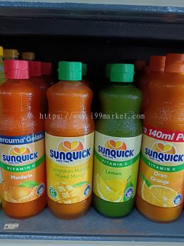 Sunquick Lemon/Mango/Orange/Mandarin 800mlX6