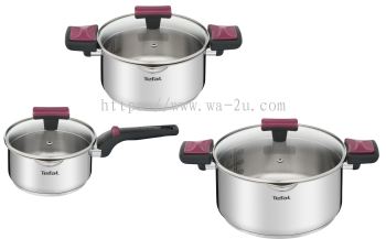 Tefal Cook & Clip 6pcs Set (G723S674)