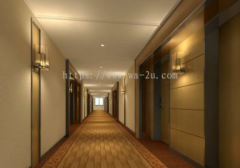 Hotel Corridor Lighting