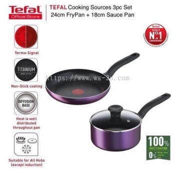 Tefal Cooking Source 3pcs set B504S2