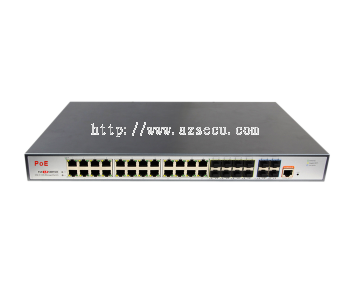 24 PORT GIGABIT L3 MANAGED POE SWITCH (AZSW24GPL3-8S4S+)