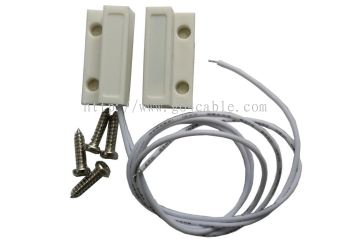 SQUARE MAGNETIC CONTACT WIRE DOOR SENSOR