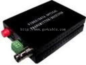 1 Channel Fiber Video Converter