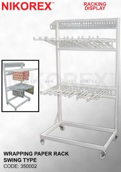 350002 - WRAPPING PAPER RACK SWING TYPE