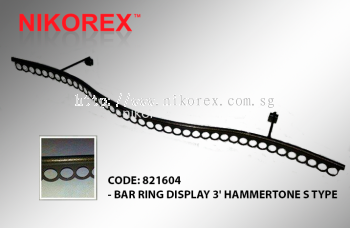 821604 - BAR RING DISPLAY 3' HAMMERTONE S TYPE