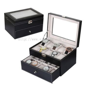 573008 - WATCH ORGANIZER 20 COLUMNS (Leather)[