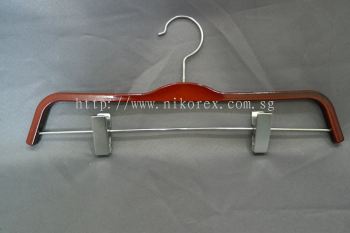 505005BR - Clip Hanger W006 Brown (10pcs)