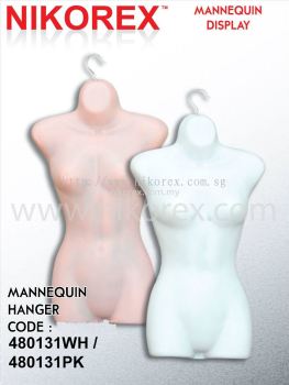 480131WH / 480131PK - FEMALE MODEL HANGER BIG