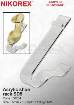 356001 - ACRYLIC SHOE RACK SD5