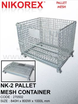 270502 - Pallet Mesh NK2 (84Hx100Lx80Dcm) 