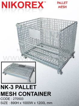 270503 - Pallet Mesh NK3 (89Hx120Lx100Dcm)