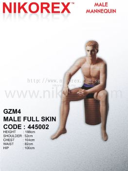 445002 – MALE FIBER MANNEQUIN SKIN (GZM 4) SIT