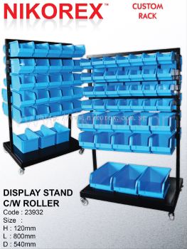 23932-120HX800LX540D (MM) DISPLAY STAND C/W ROLLER