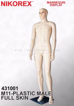 431001 – MALE PLASTIC MANNEQUIN SKIN (M11)