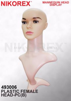 493006 – FEMALE PLASTIC HEAD (B) SKIN