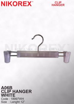 505001MS - Clip Hanger A06B Misty (10pcs) 