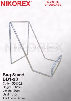 530352 - ACRYLIC BAG STAND BD1 (90mm) 