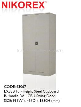 750301 - SWING DOOR CUPBOARD 6'H (L33B)