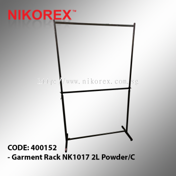 400152 - Garment Rack NK1017 2L Powder/C
