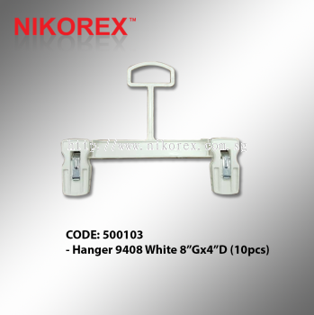 500103 - Hanger 9408 White 8Gx4D (10pcs)