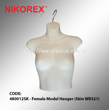 480012SK - Female Model Hanger (Skin WB321)