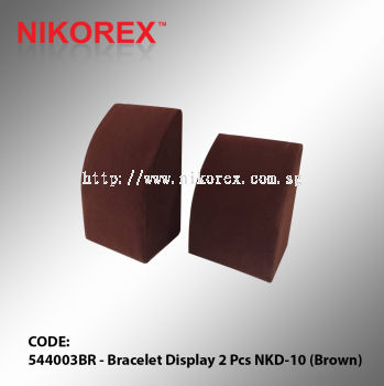 544003BR - Bracelet Display 2 Pcs NKD-10 (Brown)