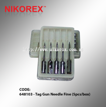 648103 - Tag Gun Needle Fine (5pcs/box)