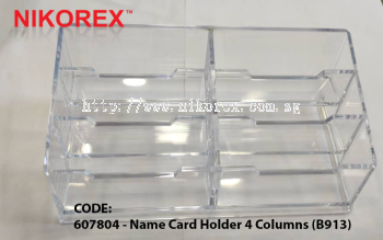 607804 - Name Card Holder 4 Columns (B913)