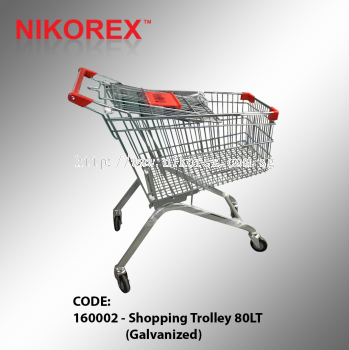 160002 - Shopping Trolley 80LT (Galvanized)