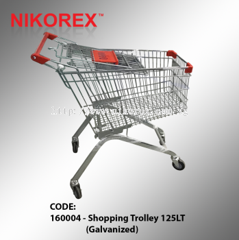 160004 - Shopping Trolley 125LT (Galvanized)